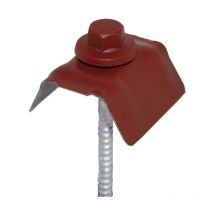 Befestigungssatz für Stahlwanne 1045 (Schrauben l 100 x Durchmesser 6 mm) Rot 8012