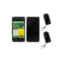 Kit für Rolltore mit 1pcs Steuerzentrale START-S1XL + 1pcs Gehäuse aus Polycarbonat BOX-1 + 2pcs smile-h Nologo KIT-S1XL