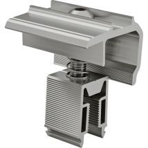 Kit morsetto terminale universale 29/50 mm per moduli fotovoltaici contactitalia kmtn2950