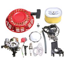 ZVD - Motorsatz für Honda GX160 GX200 5,5 ps – Vergaser, Rückstoß, Zündspule, Zündkerze, Luftfilter