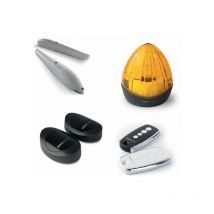 King Gates - Kit motorisation JETKIT230 portail battant, jusqu'à 3m-600Kg +téleco, feu et photocellule.