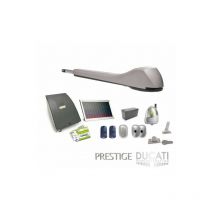 Kit Motorisation Portail Solaire Ducati Ho ME Automation eve 948T solar mono - pour portails à 1 vantail à battantes maxi 5m 500kg