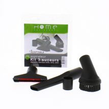 Kit multidiamètre suceurs plat, meuble et triangle pour aspirateur A180008 pour Aspirateur aquavac, bosch, carrefour home, essentiel b, ewt, goblin,