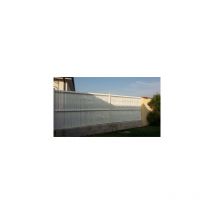 Cloture&jardin - Kit Occultation pvc à Tresser Blanc - 30M - jarditop - 1,23 mètre