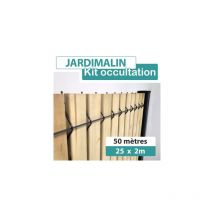 Kit Occultation Bois Clair 50M - JARDIMALIN - 1,03m