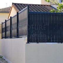 Clôture & Jardin – Kit occultation composite – 1,73 m – 30 m – Gris anthracite