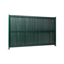 Gardenode - Kit occultation lattes pvc pour panneau rigide maille 55 h 1m93 l 2m50 Vert