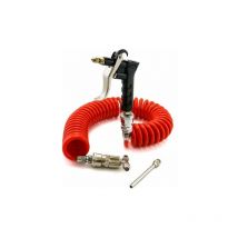 Kit of accessories for compressor, 1 blow gun, 1 hose of 6 m