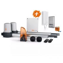 Kit motorisation portail battant+interphone audio+relais 12V, OpenGate 1 Integral - Scs Sentinel