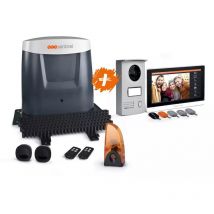 Kit motorisation portail et visiophone rfid, OpenGate 3 Integral. Garantie 5 ans - Scs Sentinel