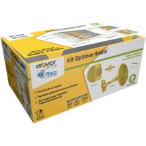 Isover - Kit Habito Optimax - 30 Supporti Optimax, 10 Connettori Optimax E 150 Viti Habito 25