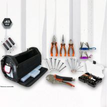 Fischer Darex - Kit outillage (pinces...) 63 pièces