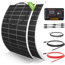 It pannello solare flessibile da 260W 12V/24V Stivale marino per camper semi-ultraleggero - Eco-worthy