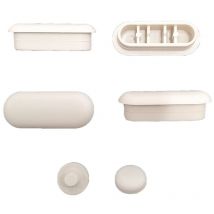 Kit paracolpi in gomma per copriwater termoindurente multi spessore H4