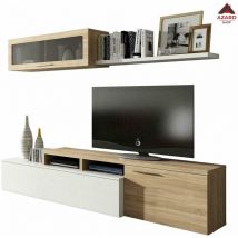 Kit parete attrezzata nexus cm.200x41x44