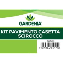 Kit Pavimento Gardenia Per Casetta In Lamiera Modello Scirocco