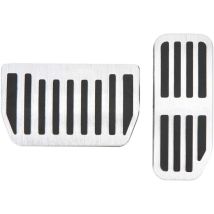 Kit pedali freno, pedale acceleratore freno sostitutivo in lega di alluminio antiscivolo per Jaguar fei pace xe xf