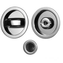 Telese - kit per porte scorrevoli cromo satinato E0262S51 - MM.60