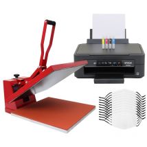 Monster Shop - Clam Flat Heat Press Transfer Machine 38cm / 10 Sublimation Face