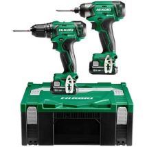 Combopack 2 outils 12V (DS12DA + WH12DA) (2x5,0 Ah) Hikoki KC12DAWAZ