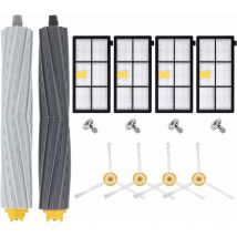 Kit Pièces Accessoires De Rémplacement pour iRobot Roomba 800 900 Series 860 865 866 870 871 875 876 880 886 896 960 966 971 976 980 981 Brosses de