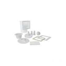 Kit Pièces a Sceller Pour Piscine Hors Sol - Skimmer Petite Meutrière Buse Refoulement Skimvac Raccord 32 38
