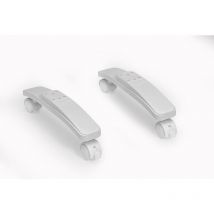 Kit pies con ruedas para convectores serie Sirio Radialight Sirio ACSIR001 Blanco