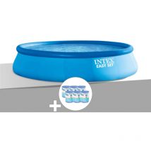 Kit piscine autoportée Intex Easy Set 4,57 x 0,84 m + 6 cartouches de filtration