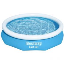 Piscine ronde Fast Set 305x66 cm Bleu Bestway