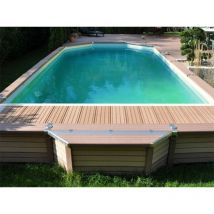 Waterman - Kit piscine semi-enterrée azteck Mixte 4.00 x 8.90m