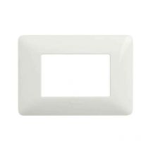 Matix placca 3 modules technopolymer blanc am4803bbn