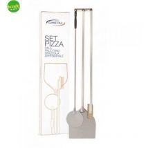 Set completo gimetal pale pizza, 4 pezzi