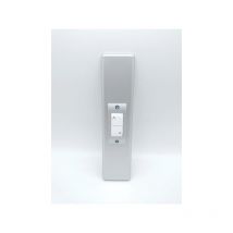Kit Placca Fast Universale + supporto e Pulsante Elettrocanali Su/Giu Stabilizzato Grigio Satinato\Bianco\Silver (tec)