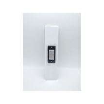 Kit Placca Fast Universale + supporto e Pulsante Elettrocanali Su/Giu - Momentaneo Bianco\Silver (TEC)\Nero