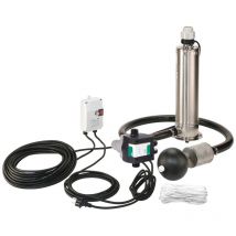 KIT Pompe puits Inox WILO Sub TWI 5 SE 304 mono Plug & Pump - 5 m3/h à 12 m/CE