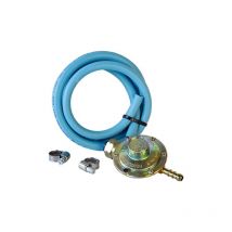 Koncreto - Kit pour re'chaud a' gaz infrarouge de'tendeur gpl basse pression tuyau 1,25 m et 2 colliers de serrage acier