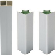 Kit pour socle de cuisine h150 col. aluminium
