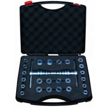 Attrezzo di montaggio per bicicletta per set di presse per cuscinetti di bicicletta per l'installazione di cuscinetti per mozzi ruota