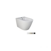 Bidet sospeso feeling fissaggio nascosto er. rub - grigio opaco mat