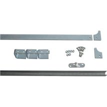 Hbs - Betz Kit De Rail De Roulement 80786 Taille De Rail 45x8mm Sta Galv. 75 Ou 90mm Rl - 80786