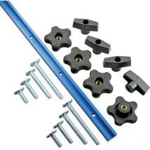 Kit rail universel T-Track, 17 pcs 1 219 mm (4')