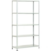 Prometal - Kit panda avec 5 étagères (40x100) avec tiges complètes