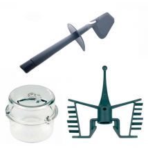 Kit Recambios Adaptables Thermomix TM31 (Espátula + Mariposa + Cubilete)