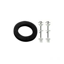 Siamp - Renovierungsset zwischen Toilettenbecken und Spülkasten (Schaumstoffdichtung + Schrauben)