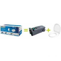 Thetford - Kit Renov'Toilet para inodoros de autocaravanas Compatibilidad - Kit de recambio para C2-C3-C4. versión derecha. con casete con ruedas