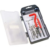 Juego de Herramientas para Reparación de Roscas M5 M6 M8 M10 M12 M14 kit reparar roscas helicoidales helicoil kits, (M12 x 1.25)