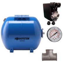 LBP - Kit réservoir vessie aquasystem horizontal 24L - 1''