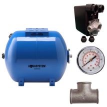 LBP - Kit réservoir vessie aquasystem horizontal 50L - 1''
