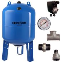 LBP - Kit réservoir vessie aquasystem vertical 500L - 1''