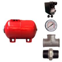 LBP - Kit réservoir vessie zilmet horizontal 100L - 1'